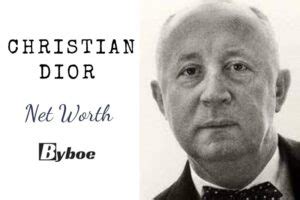 christian dior marque|christian dior net worth.